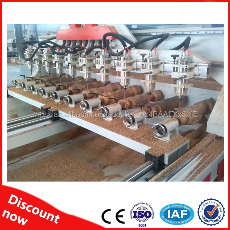 4-осевой фрезерный станок с ЧПУ( Съемный стол+8 поворотных осей) CC-MS3020K8