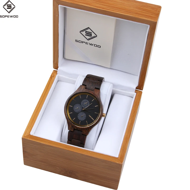popular China supplier cheap wooden watch custom brand wood watches minimalist style