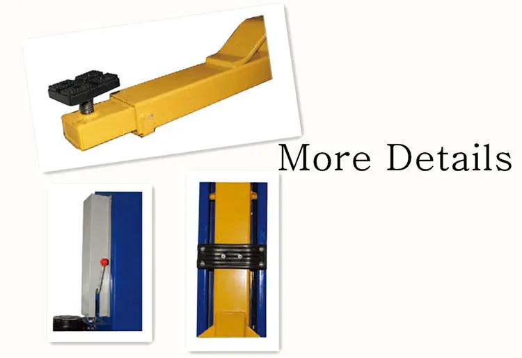 
3T manual single side release Two Post Automotive Lift car hoist auto elevator with CE certification Shanghai Fanyi QJY3.0-D7 