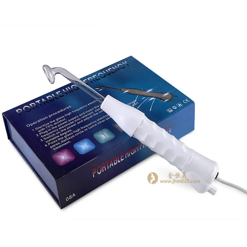 Hand hold Anti Hair Loss Equipment Electrodes High Frequency Facial Machine