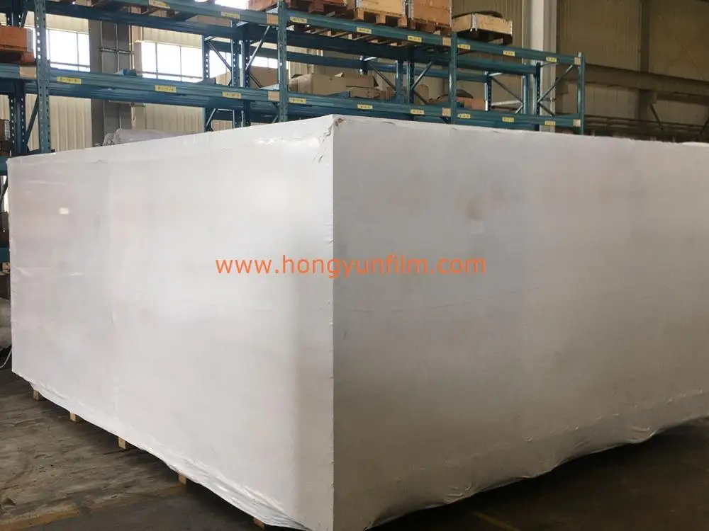 construction plastic film roll/industrial plastic wrap/building film