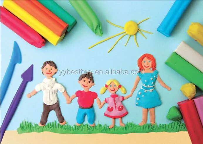 
Creative art plasticine modeling clay toy non-drying clay 