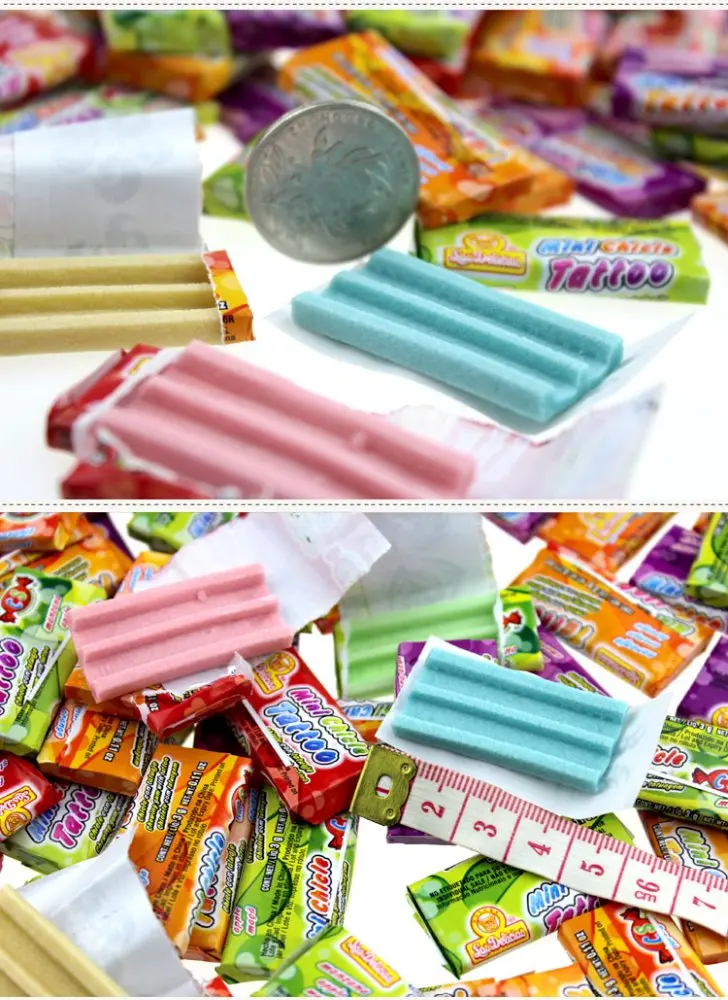  Пузырь/Жевательная резинка с татуировки бумаги