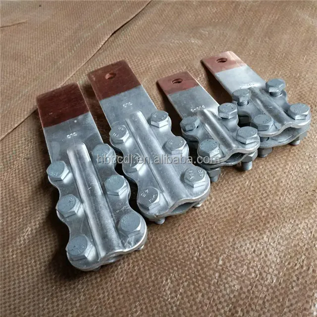 Factory good price SLG-F bimetallic terminal clamp / copper aluminum clamp / bolt type connecting clamp