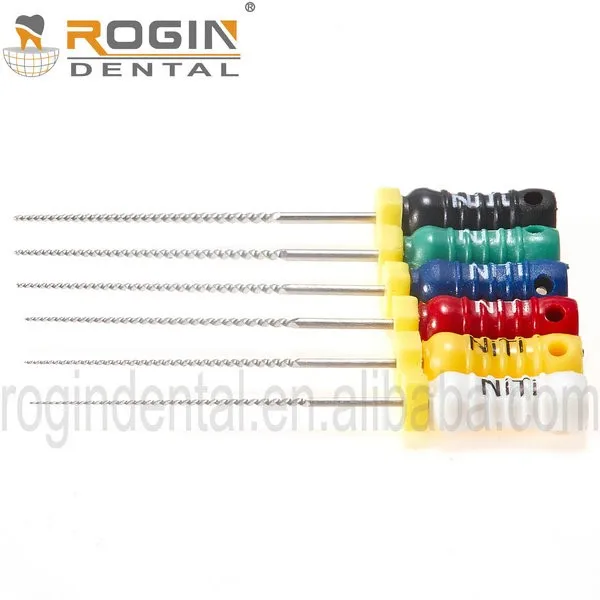 
 Стоматологические NITI-файлы, K/H/Reamers-файлы, эндодофайлы для корневых каналов, нержавеющая сталь  
