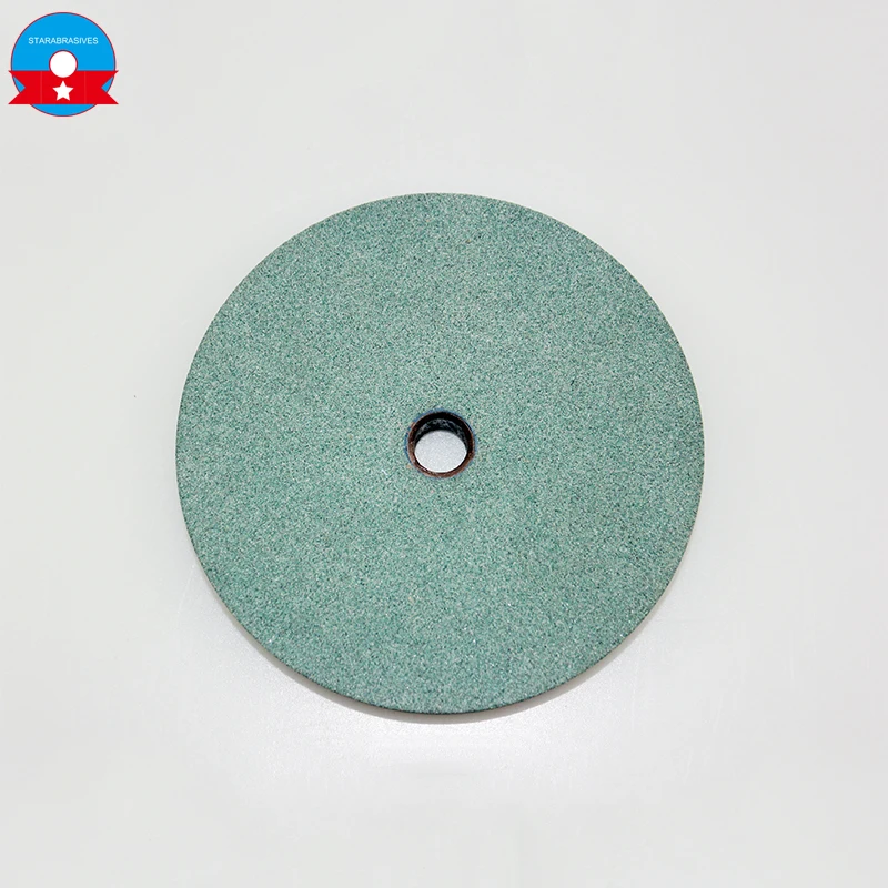 
Green Carborundum Stone Grinding Wheel 125mm*16mm*12.7mm Disc Wheel 