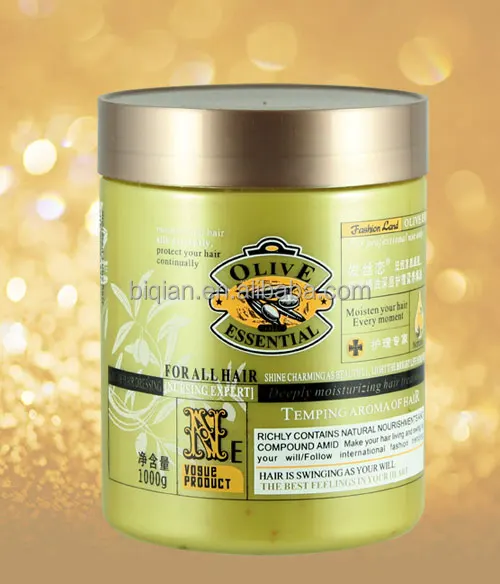 Professional Olive Essential Hair Care Treatment for Salon, Hair Care Treatment Leave In Damaged Hair