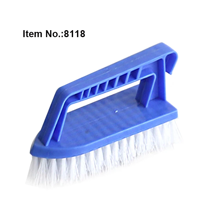 HQ8118 Eco-friendly laundry products plastic scrub brush hard hair