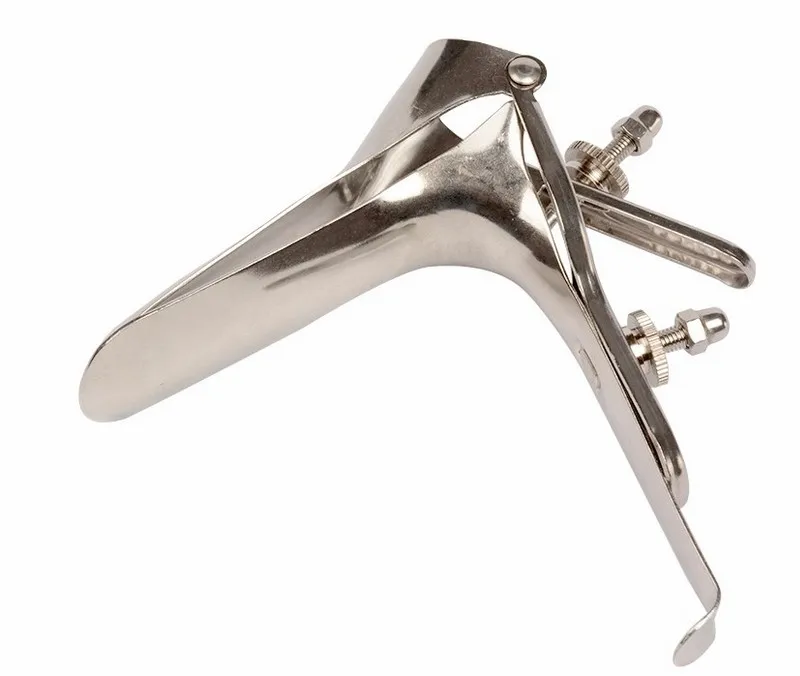 Medical Toys Stainless Steel Expansion Voyeuristic Device Vaginal Dilators Colposcope Speculum Anal Sex Products