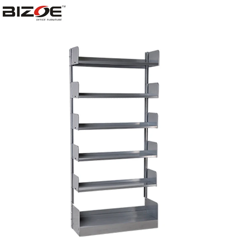 home furniture new style comic office modern movable steel metal book shelf