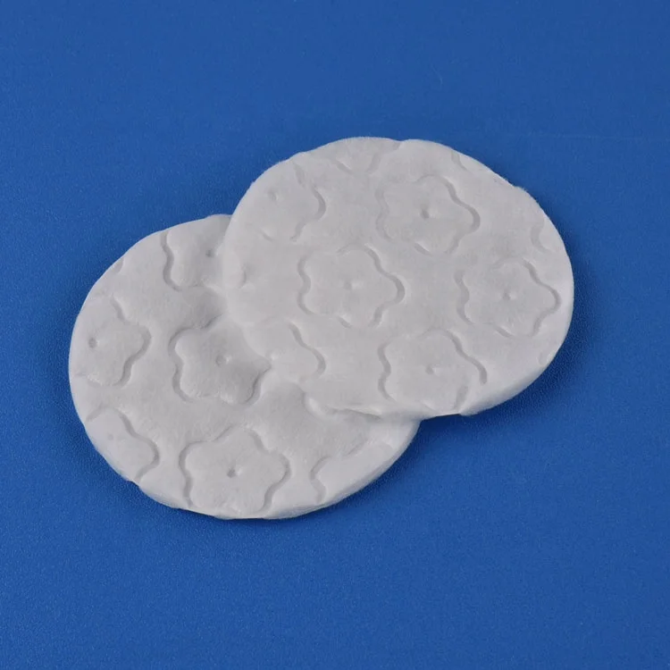Women face cosmetic natural pure remover absorbent exfoliating facial makeup round beauty cotton pads