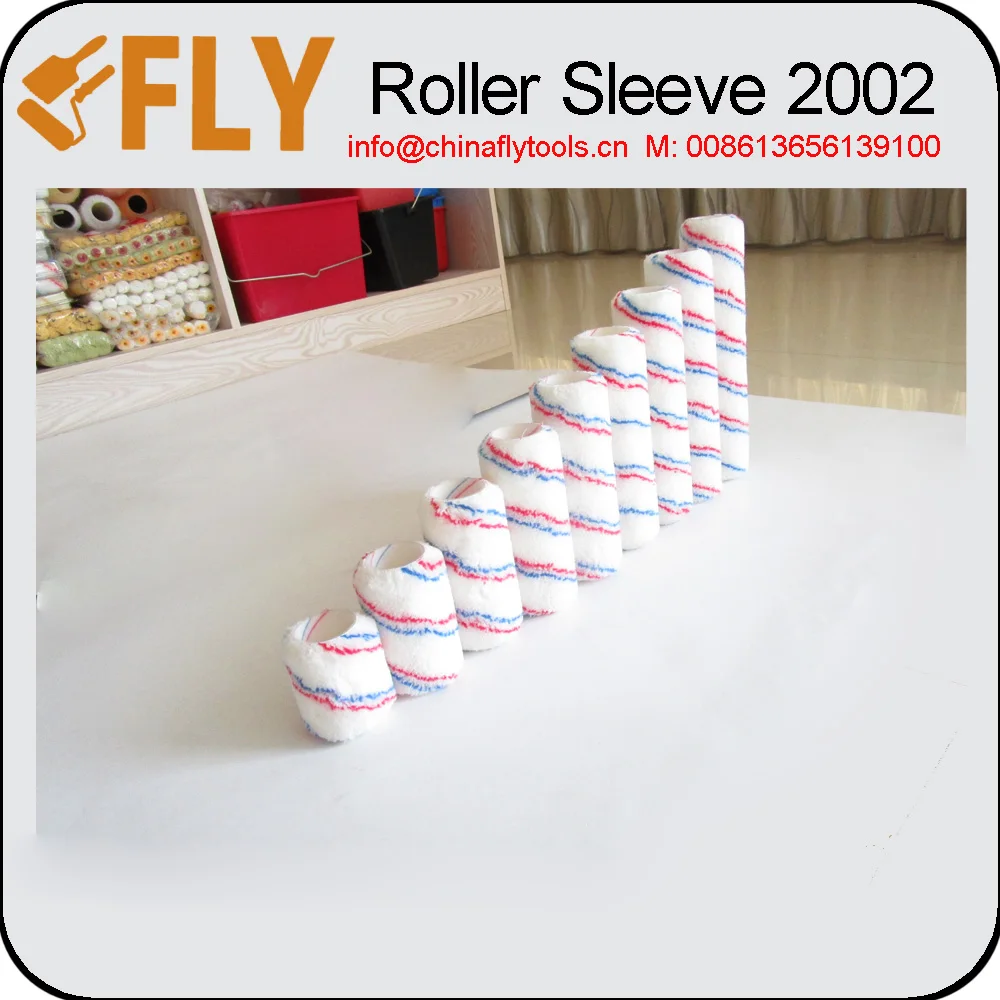 high quality double strip industrial paint roller brush cover