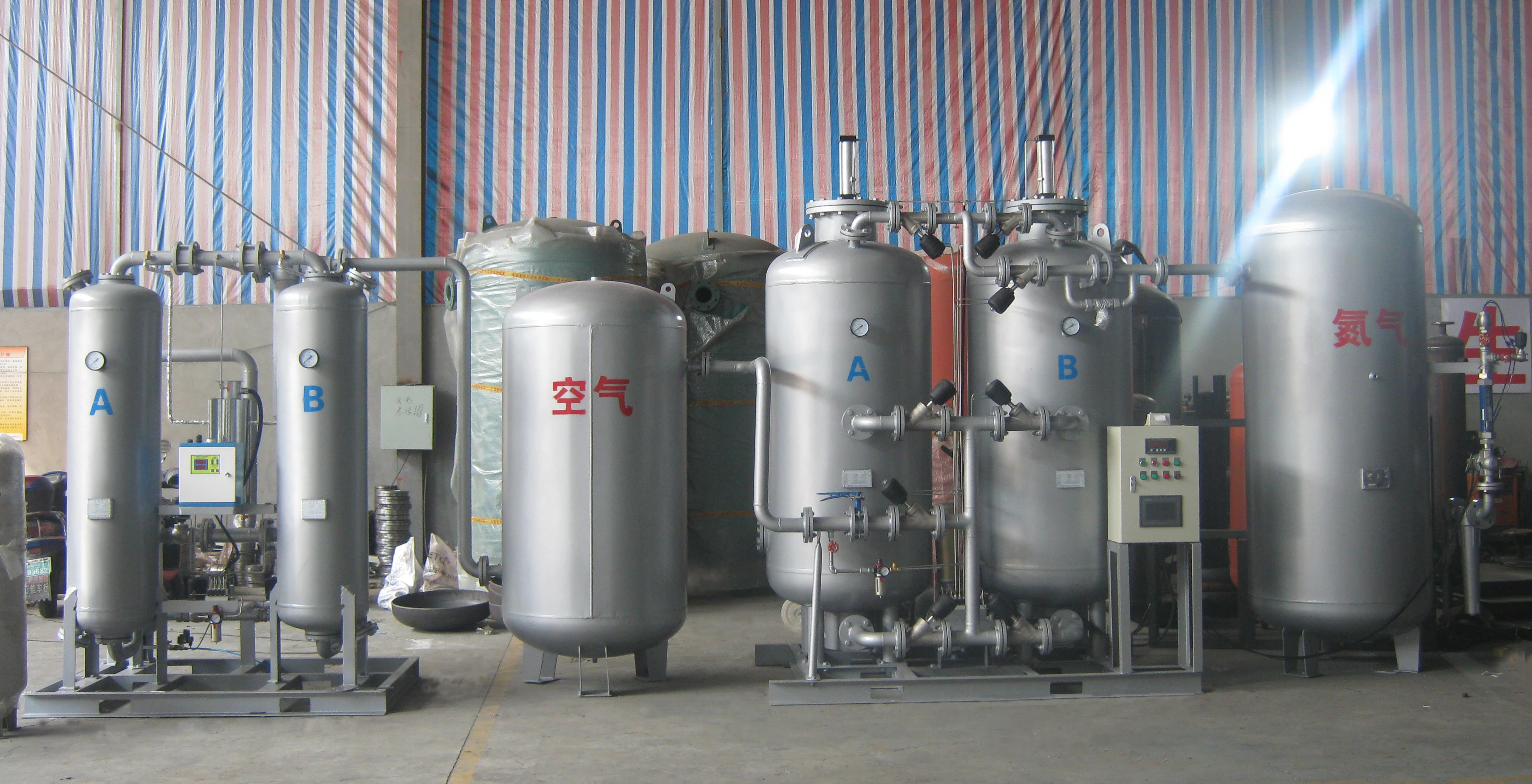 China supplier PSA gas oxygen nitrogen plant small nitrogen generator