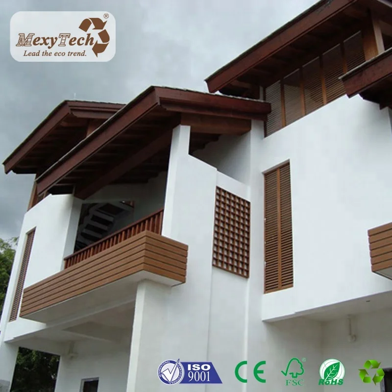 home decoration outdoor exterior wood wall cladding panel