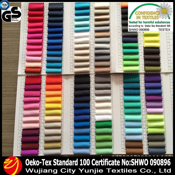 Cheap 100% Polyester Stretch Satin Fabric