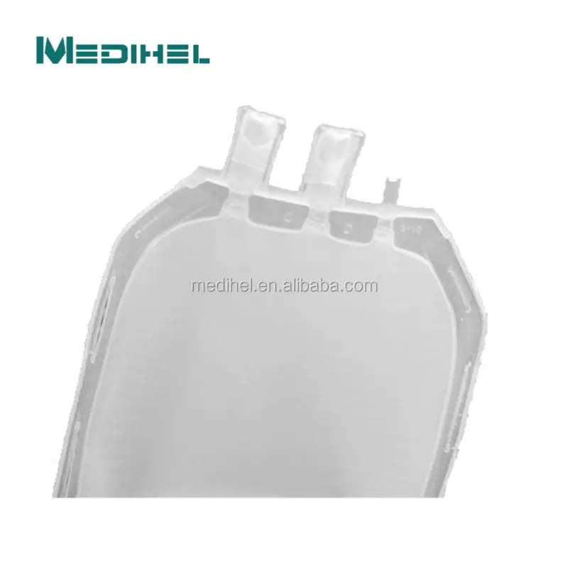 disposable plastic single blood collection bags