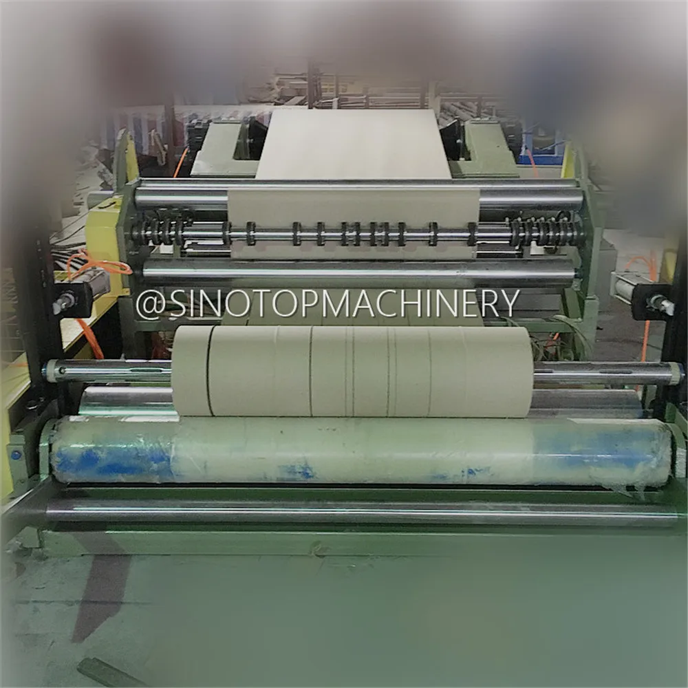 Exporting type edge position controlled slitter rewinder