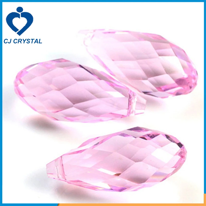 High Quality Teardrop beads, Peach Water drop beads With The Top Hole