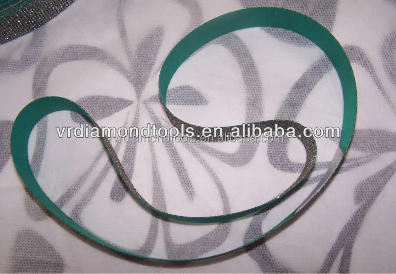 Flexible Diamond Abrasive Sanding Belt For Glass
