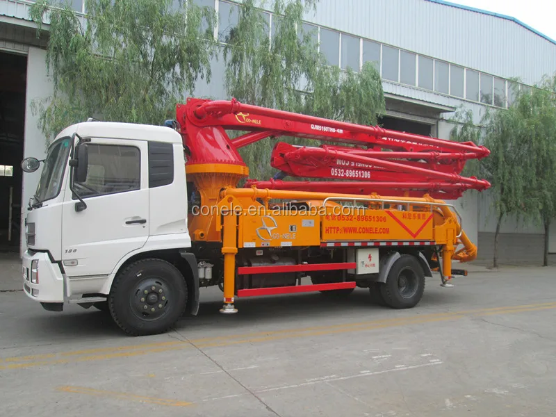 
27m Concrete Boom Pump Truck Series with Dongfeng Shenyu Chassis from China 