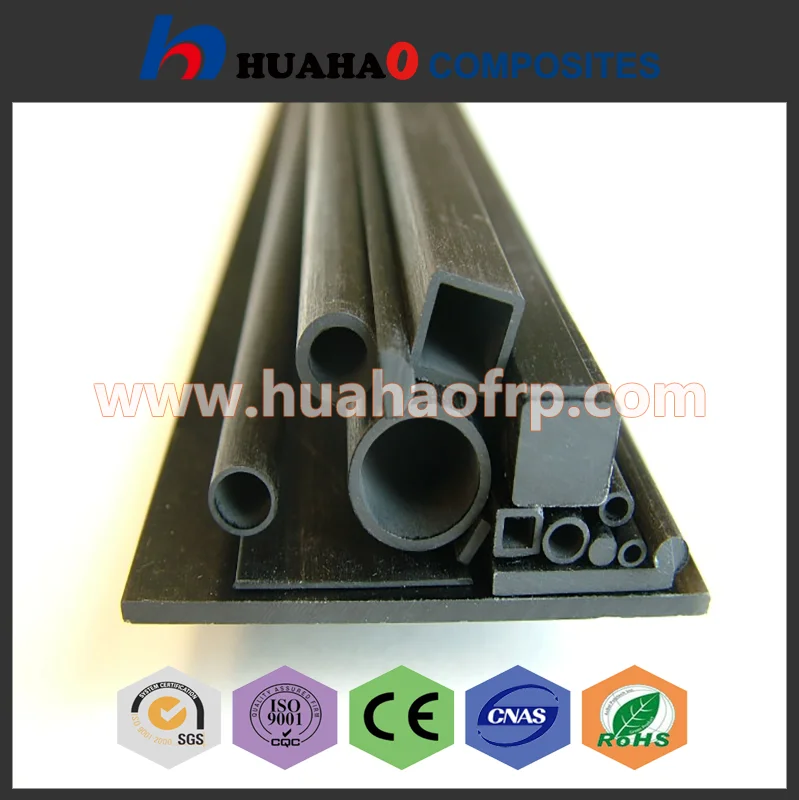 U Образный Углеродного Волокна Профиль, Высокая Прочность Устойчивый К Коррозии Прочный Профессиональный Производитель Углеродного Волокна Профили