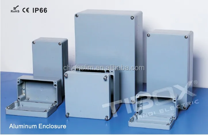 Популярная электронная алюминиевая коробка
