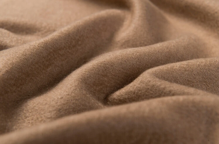 Pure Camel Wool Cashmere Custom Pashminas Shawl