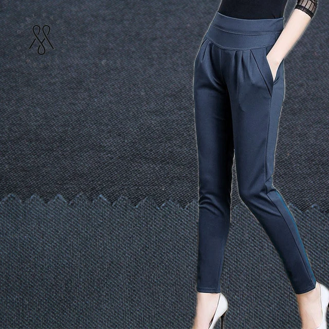 
2/1 Twill Bengaline Fabric with Elastic for Pants and Jackets 