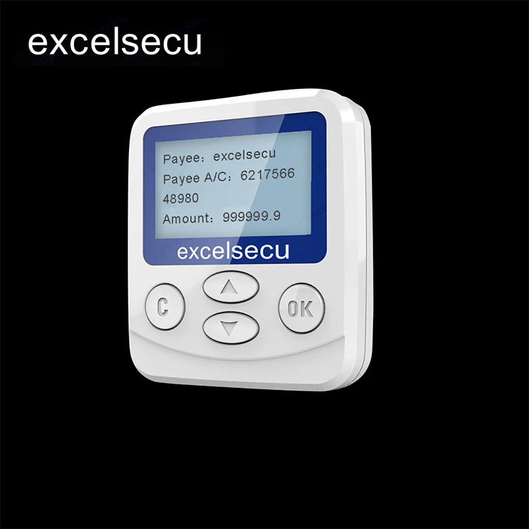 Esecu заказ Bluetooth USB ключа аутентификации Маркер цифровой подписи с ЖК-дисплеем