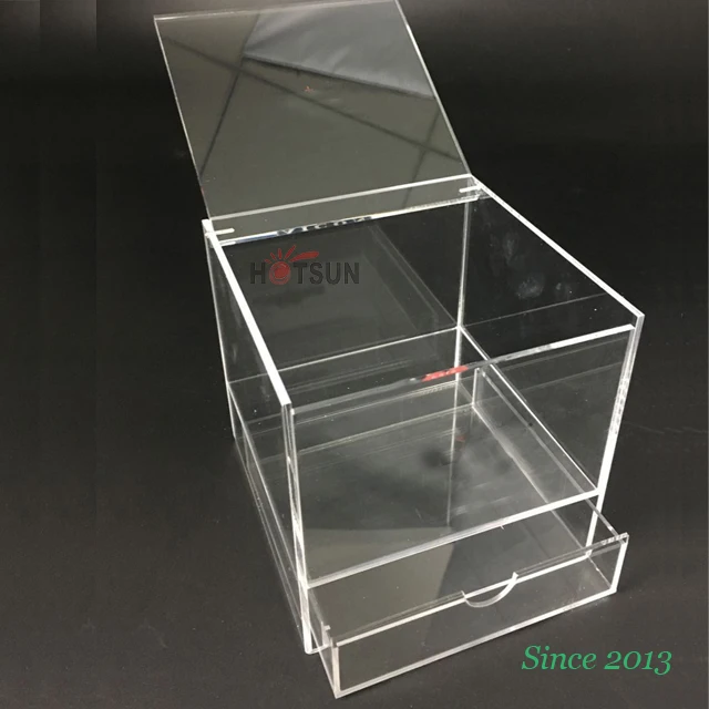 best selling plexigla case acrylic candy box for gift