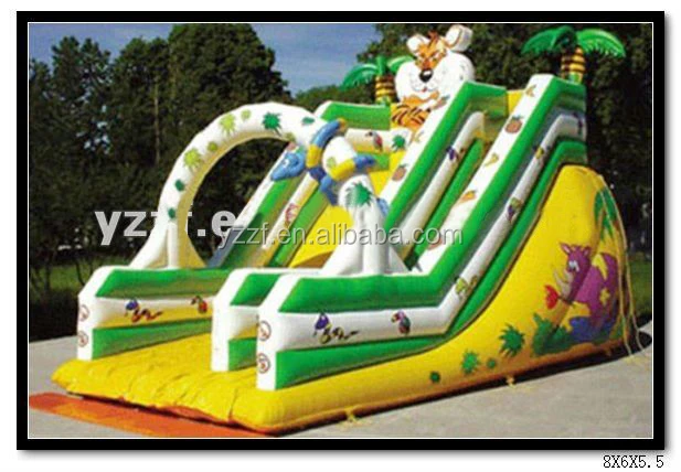 Inflatable slide