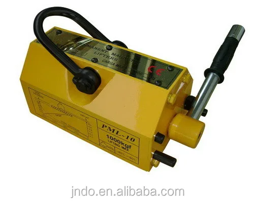 2 тонны ручной Постоянный подъемный магнитный кран Магнитный патрон с сильной магнитной цепью