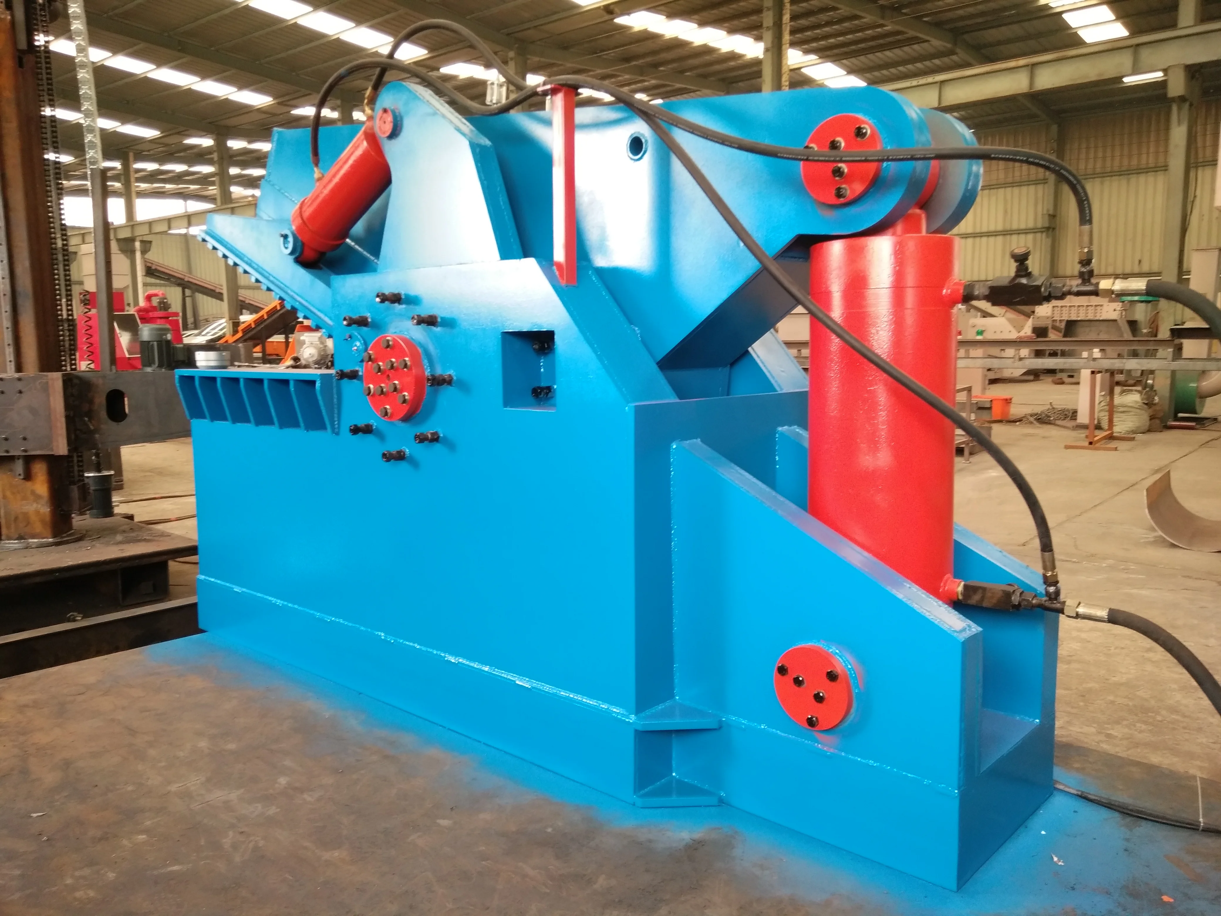 Hydraulic Metal Shear Machine / Alligator Scrap Metal Iron Shearing Machine