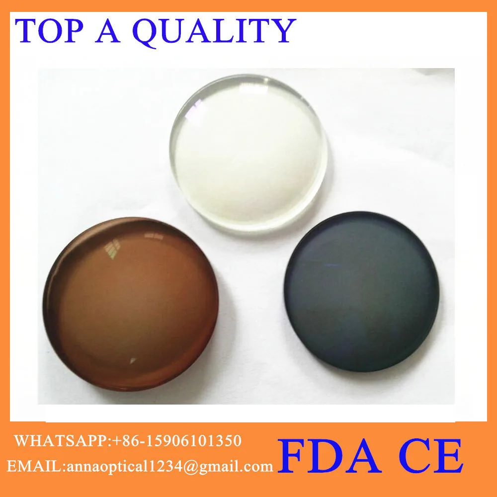 Photochromic Glass and resin color lenses