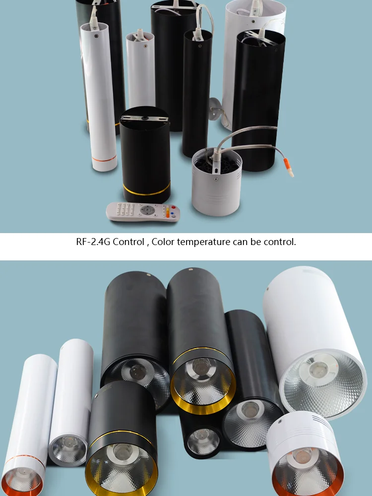 E27 G10 G9 Surface Mounted LED Downlight Housing Indoor Dimmable Round LED Spotlight Fixture Downlight