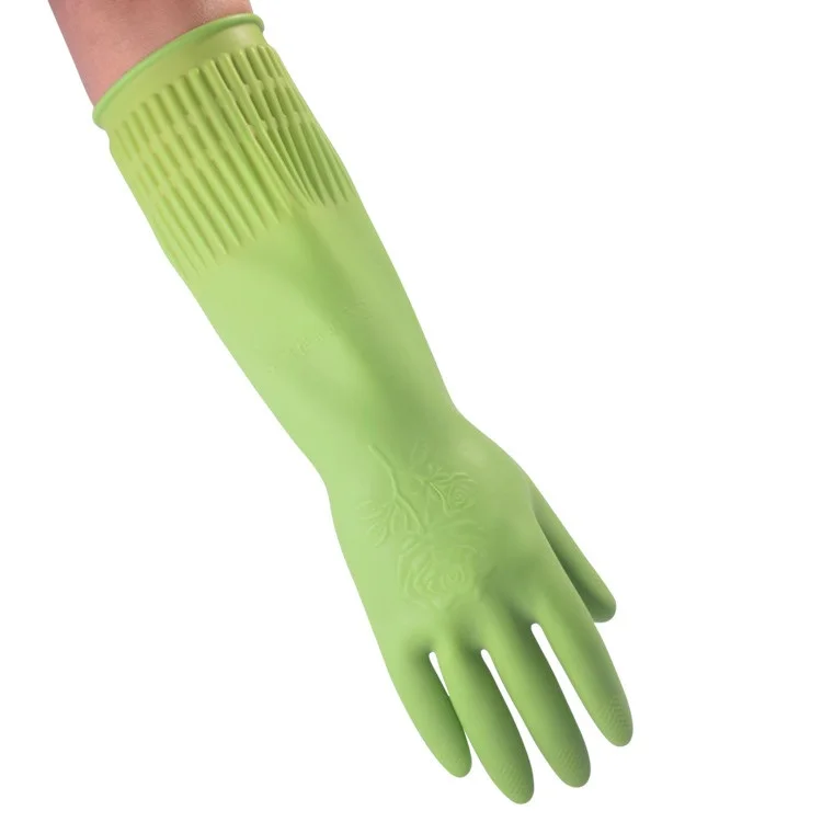 Top sale  gloves latex thailand rubber industrial gloves long sleeve dishwashing gloves