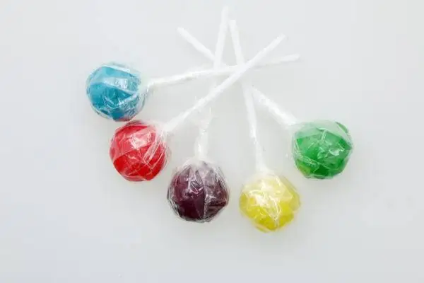 
Lollipops (with clear wrapper) 