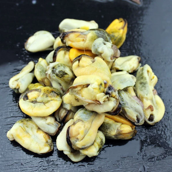 
Seafood Frozen cooked mussel meat 