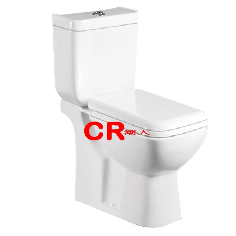 bath lavatory water closet dinner Africa Ceramic Washdown P-trap Toilets bidet Algeria toilet black sets bathroom