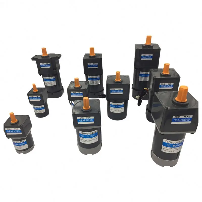 80mm 40w 90v 24v 12v electric motor with reduction gear