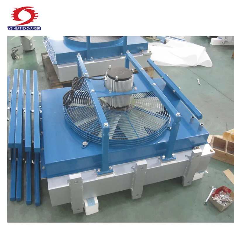 Electrical Fan Hydraulic Oil Heat Exchanger Aluminum Radiator