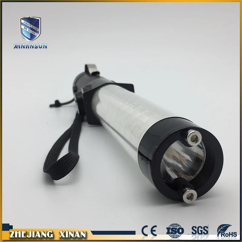 High quality police electric shock traffic led metal baton
