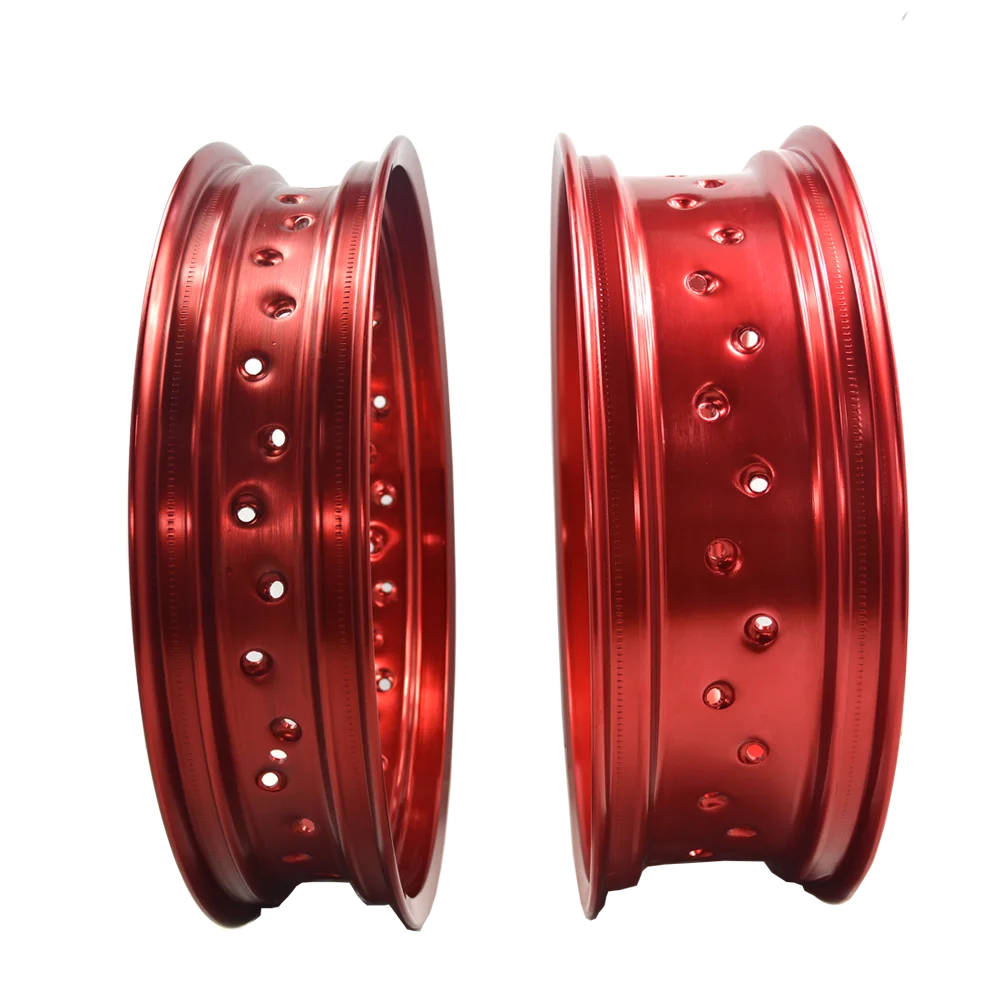 17-3.0 supermoto aluminum alloy anodized 36 hole motorcycle wheel rims