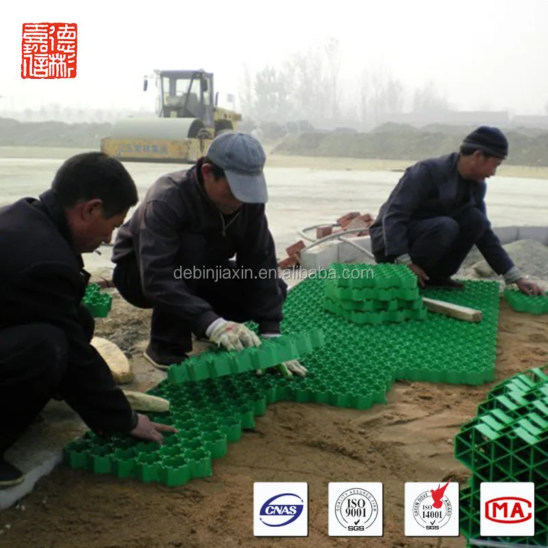 HDPE травяная тротуарная сетка для пластиковых окантовки сада