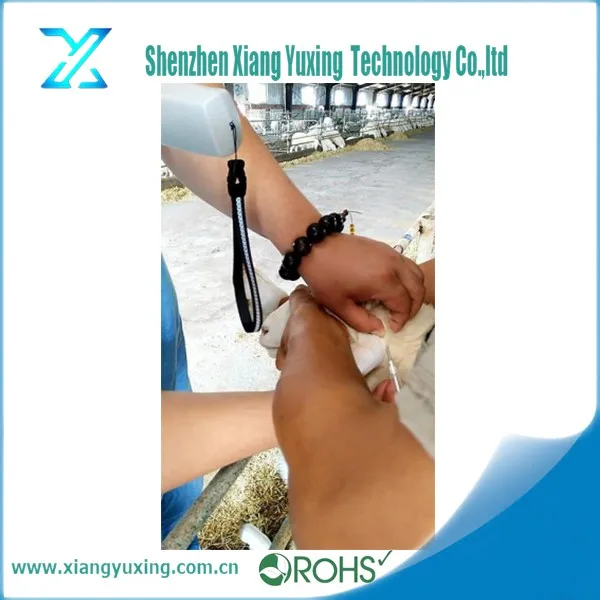 RFID животных стекла тег с шприц 134.2 кГц стеклянная капсула rfid-меток