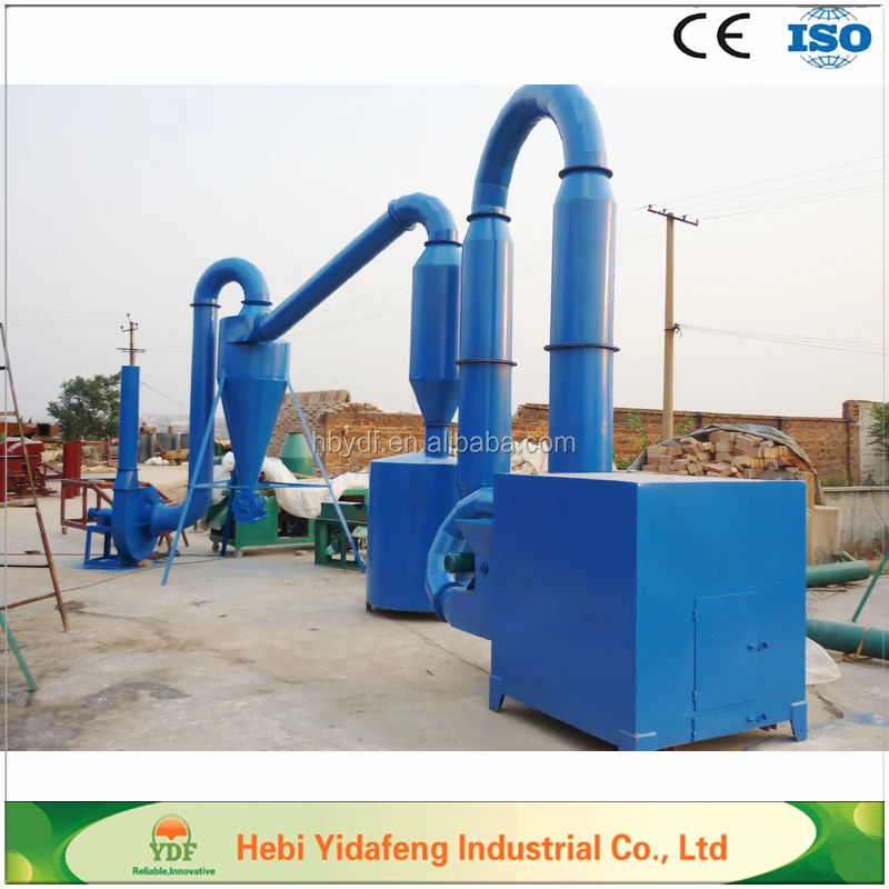 Small Air flow Wood Sawdust Dryer of best price