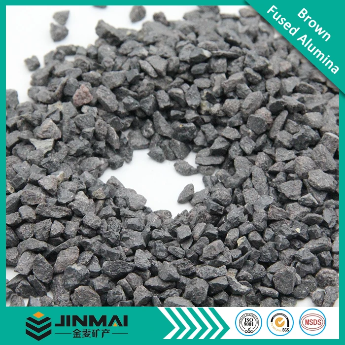 High Purity Al2O3 95% Brown Corundum / Brown Fused Alumina For Abrasive And Refractory