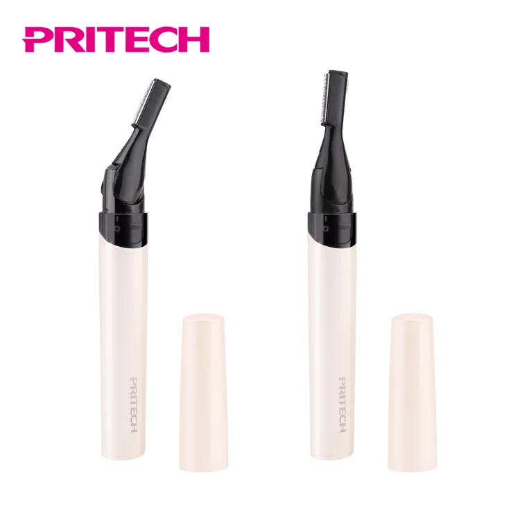 PRITECH Manufacturing Company Chinese 2 In 1 Electric Lady Eyebrow Razor Trimmer