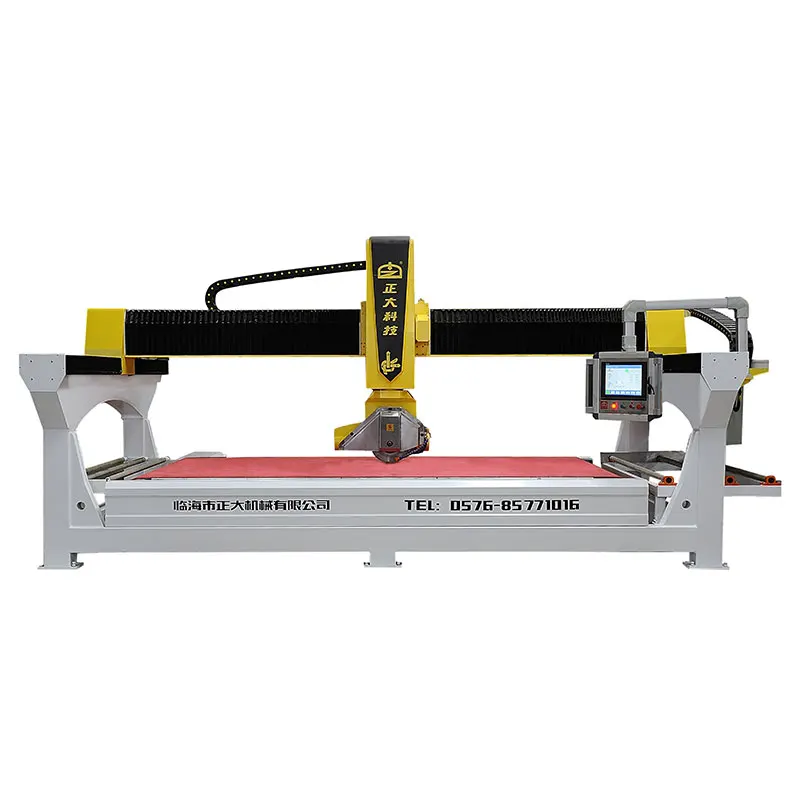 
Factory direct sale supply 5 Axis bridge saw countertop slab cutter cnc router bridge cutting machine fast delivery from china 