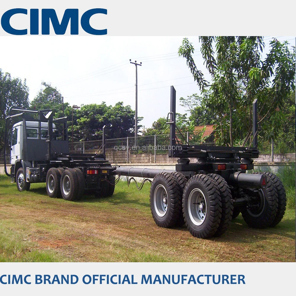 CIMC Logging trailer for timber loading